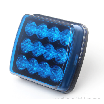 синий перезаряжаемый светодиодный фонарь с магнитным основанием